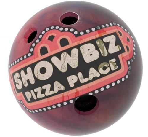 Showbiz Pizza Bowling Ball preview image